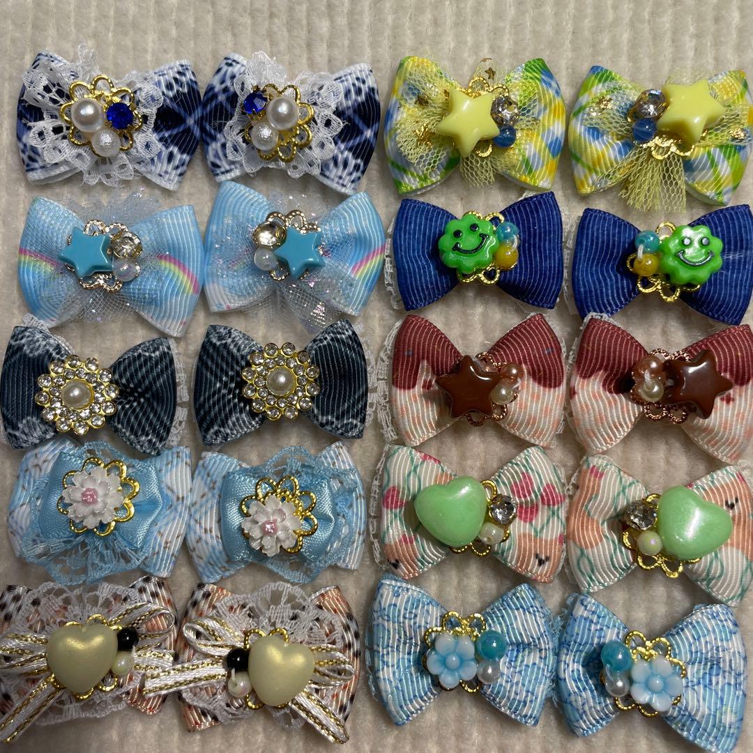 ペット用リボン男の子アソート208