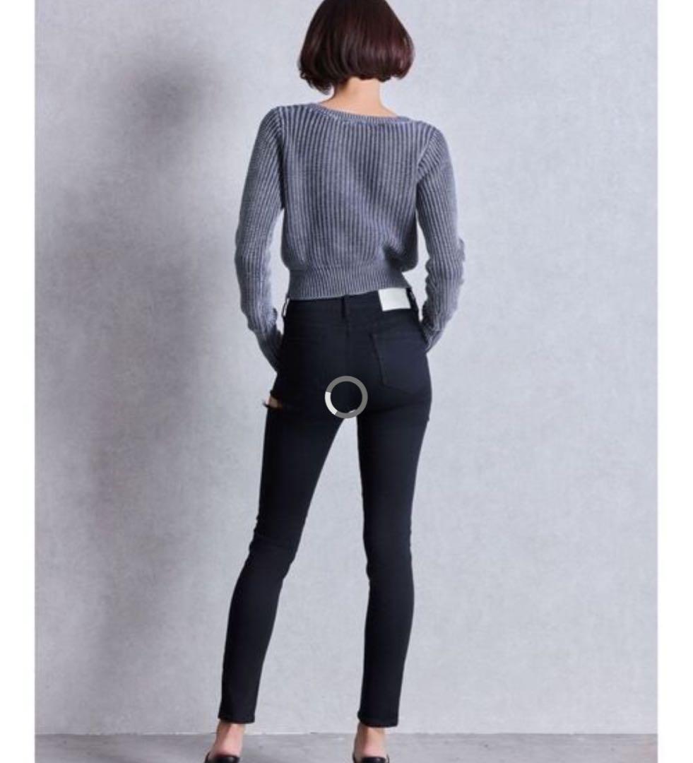 GYDA スキニーパンツブラックXS