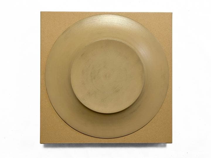 赤木明登　ディナー皿・白　未使用①