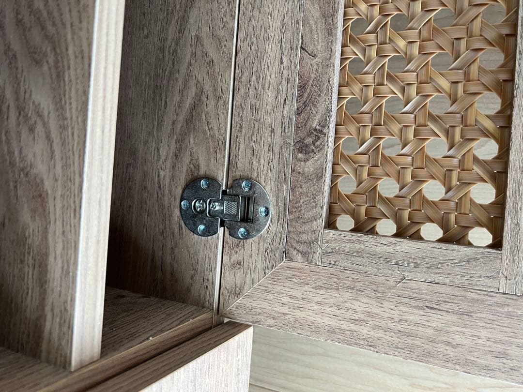 ⬛️送料込み⬛️ロウヤ　ラタン　テレビボード　140cm 説明書付