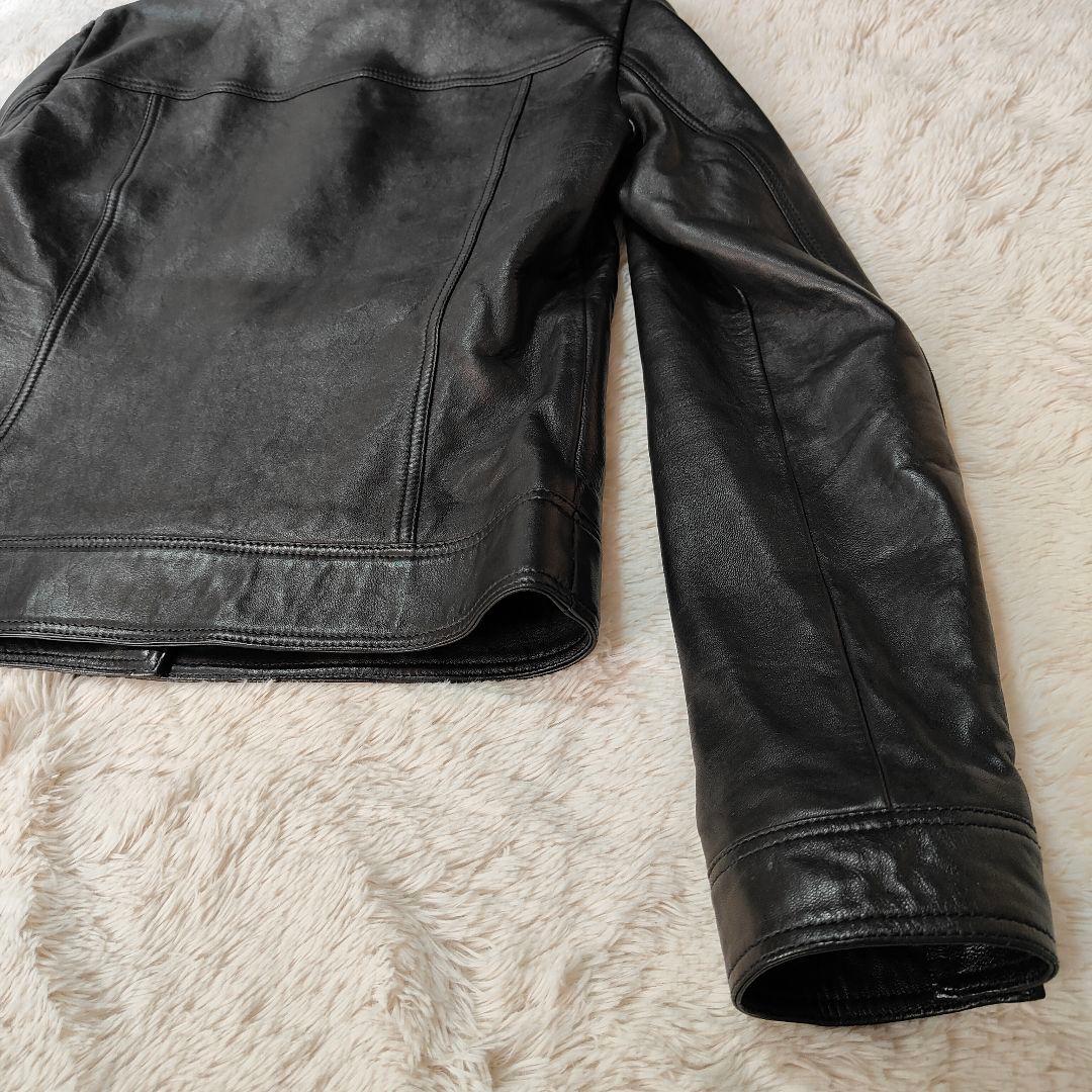 ☺︎✨超美品✨GUCCIハンガー・カバー付き✨GUCCI レザージャケット