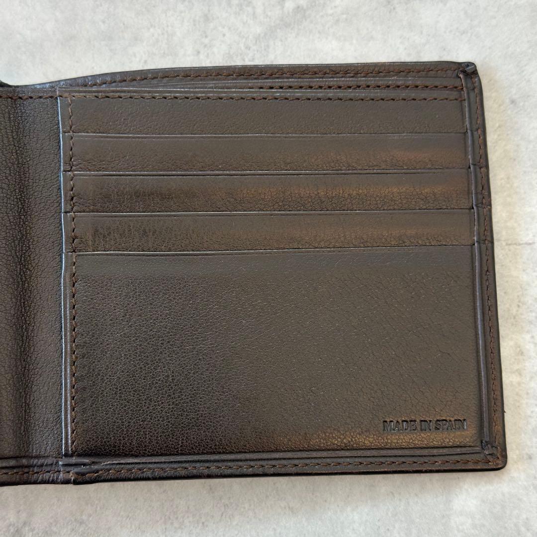 小物 LOEWE Anagram Leather Bifold Wallet