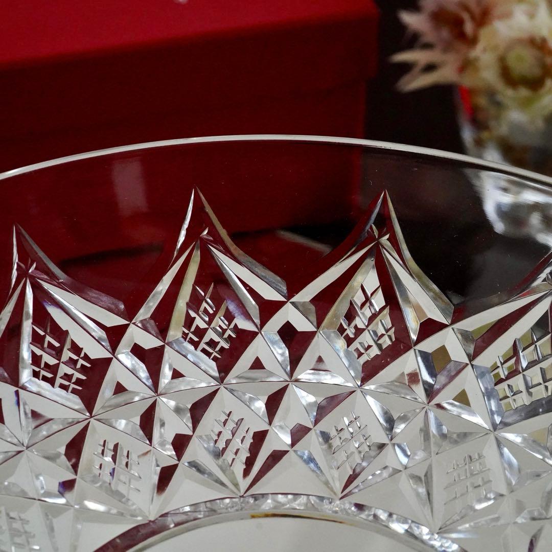 大型 オールドバカラ コルベール サラダボウル 未使用品 箱付★BACCARAT