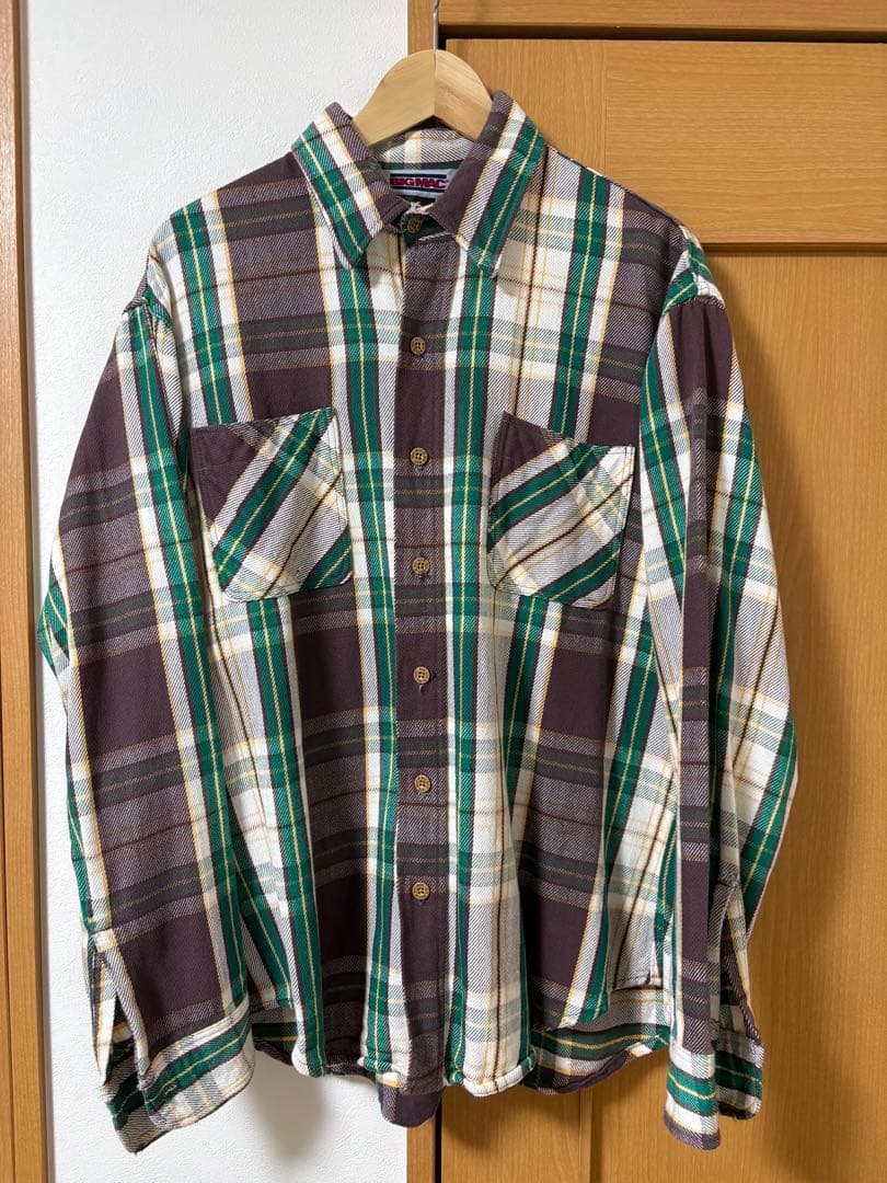 BIG MAC ネルシャツ