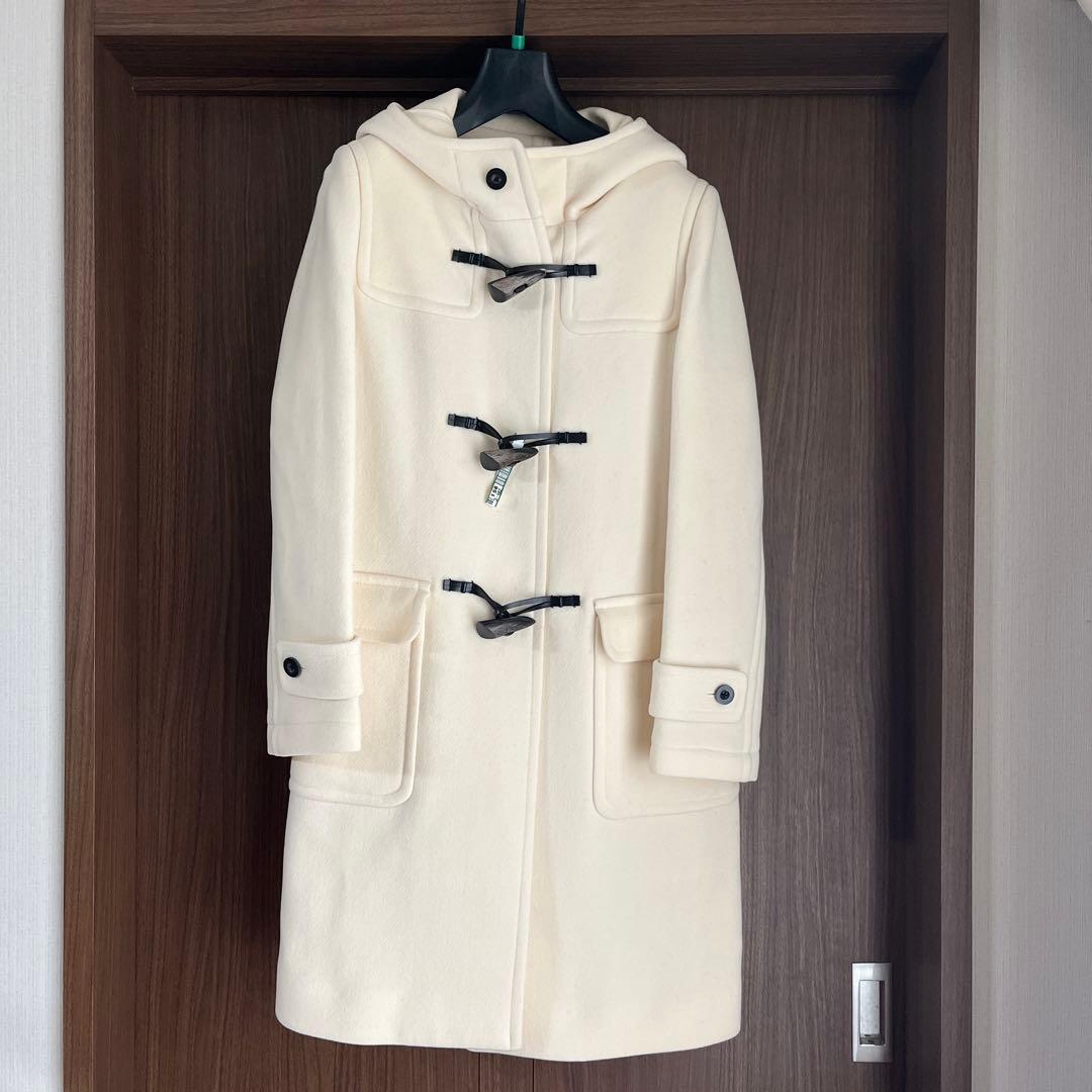 トゥモロランド MACPHEEウール ダッフルコート 36 オフホワイト