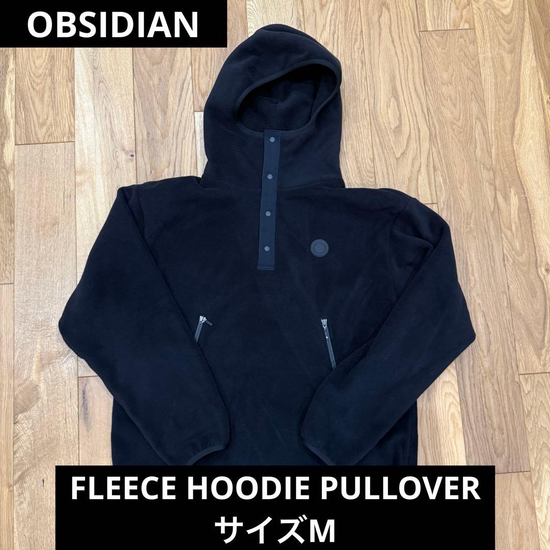 メンズウェア OBSIDIAN FLEECE HOODIE PULLOVER