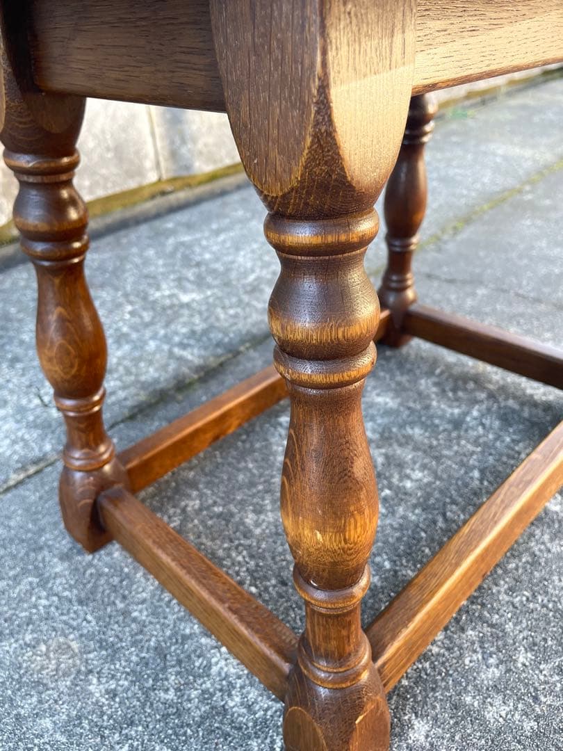 稀少/アンティーク/英国製/バタフライテーブル/ローテーブル /サイドテーブル