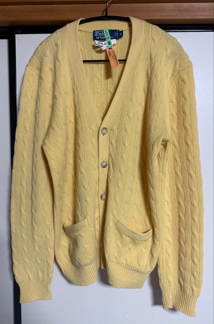 POLO by Ralph Lauren メンズ　カーディガン　カシミヤ100%