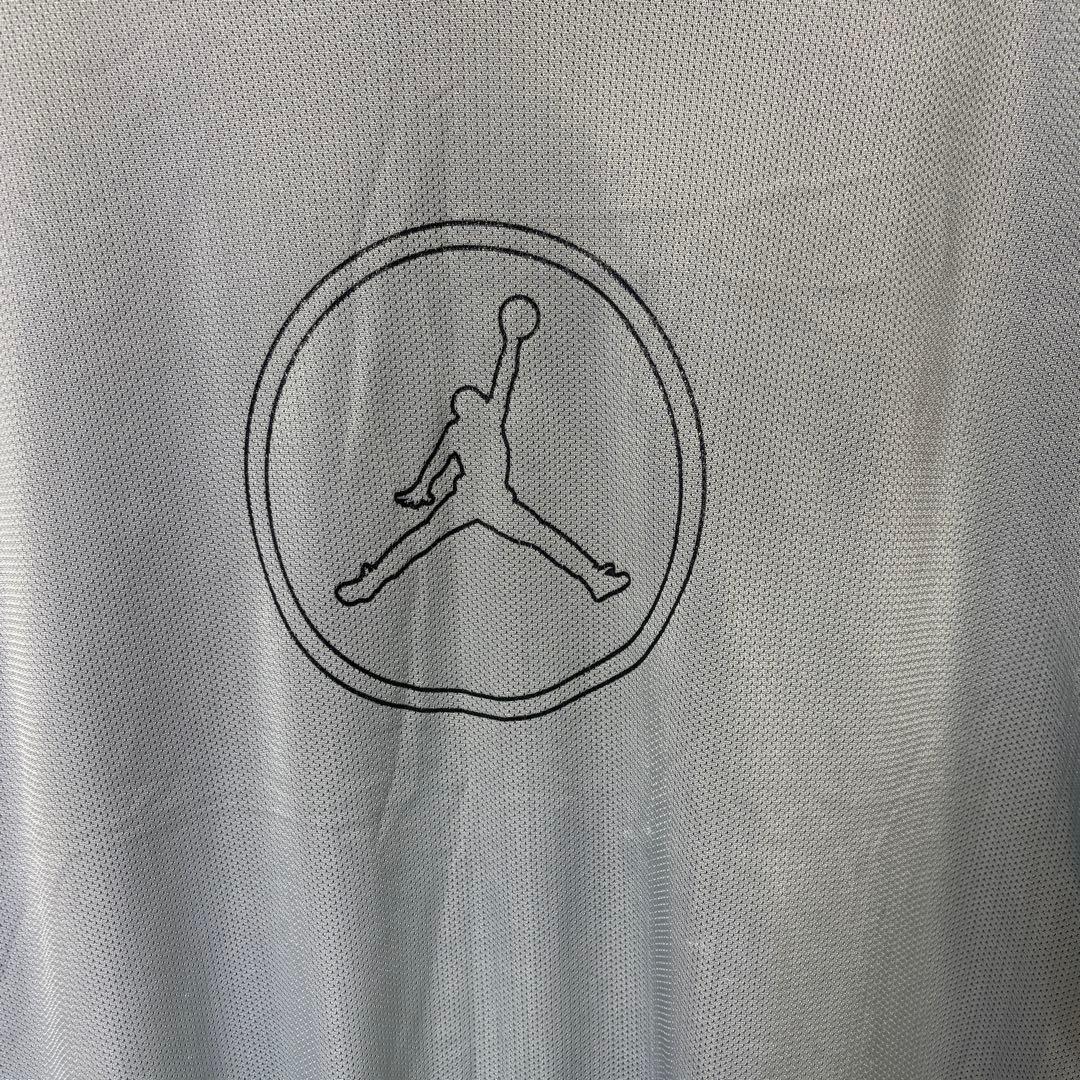 JORDAN リバーシブル タンクトップ バスケ ネイビー グレー XXL 希少
