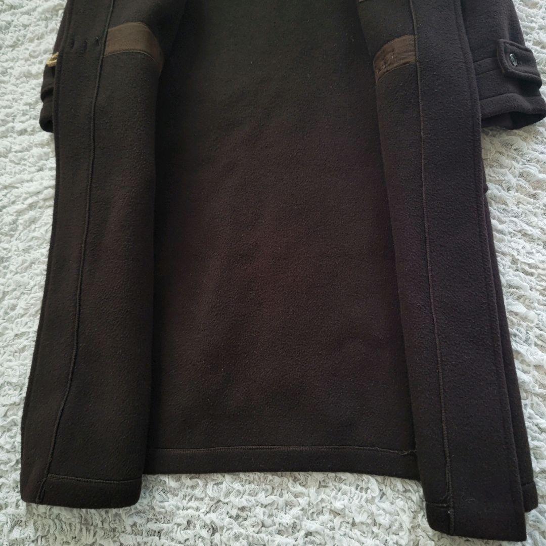 マーガレットハウエル　英国製　旧タグヴィンテージ　ダッフルコート　ダークブラウン