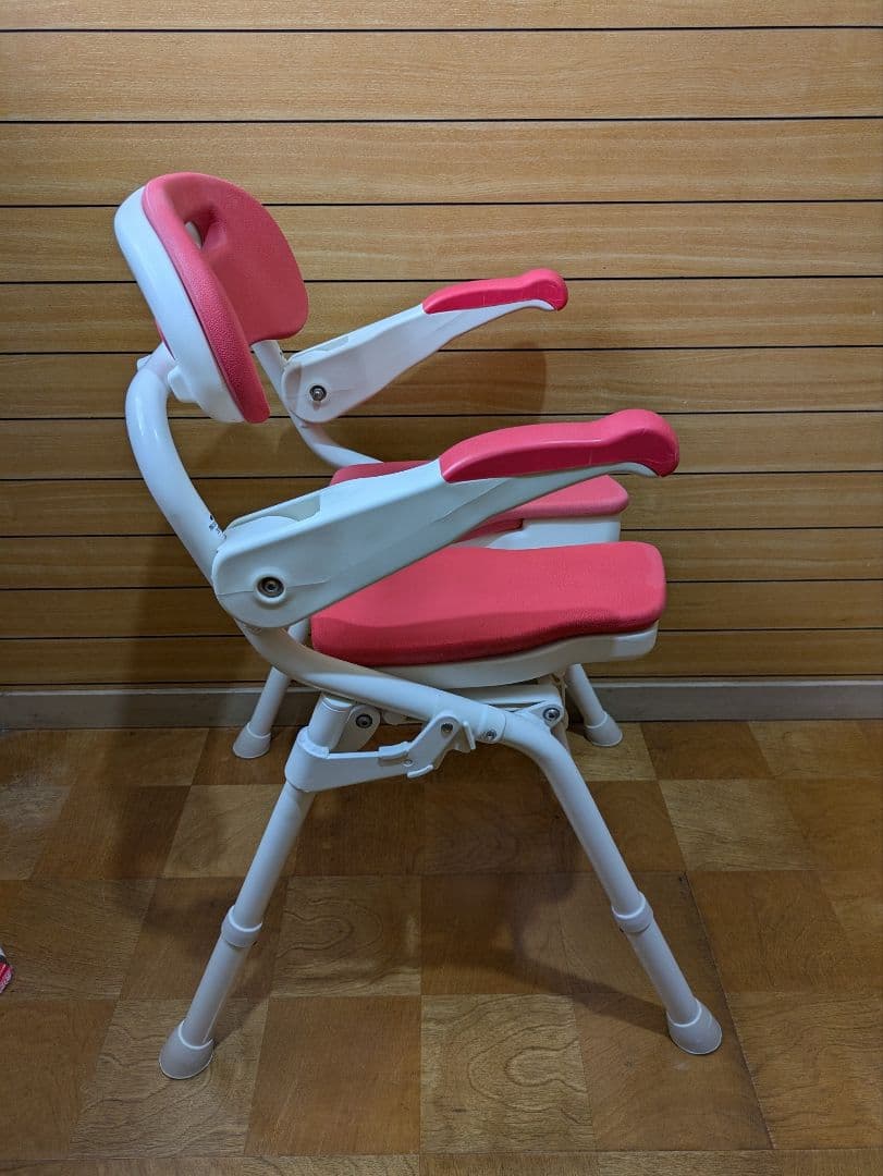 【美品】安寿　折りたたみシャワーベンチ　お風呂椅子　アロン化成　介助椅子