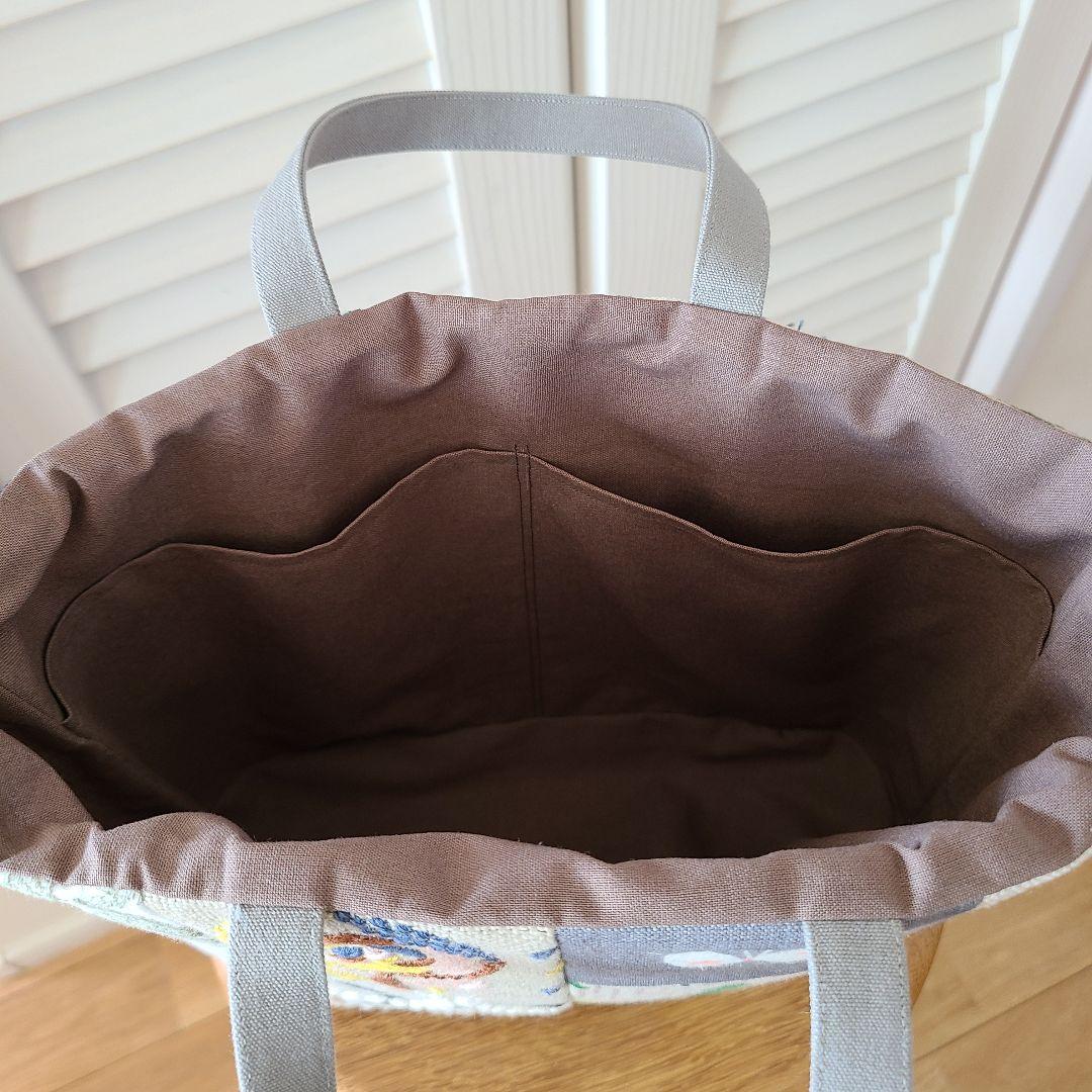 ミナペルホネン　ハンドメイドバッグ・11