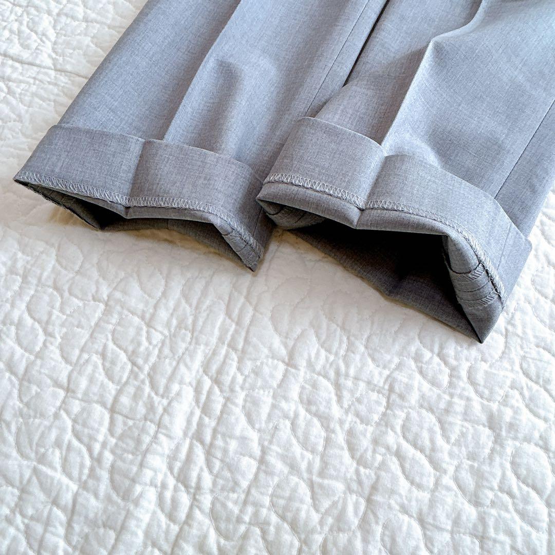 セオリー TAILOR LANAI パンツスーツ セットアップ ノーカラー L