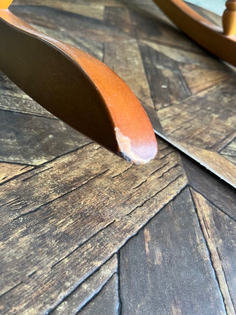 ロッキングチェア インテリア アーム付 アンティーク 昭和レトロ 椅子 ゆらゆら