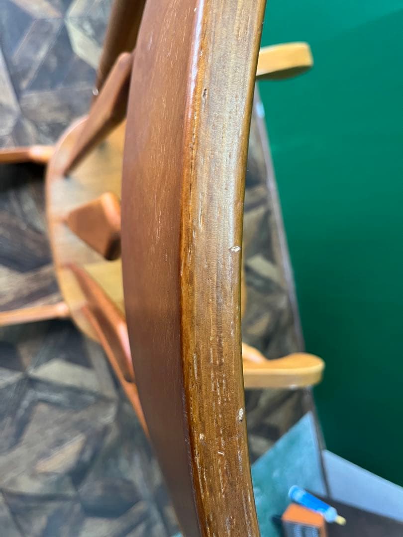 ロッキングチェア インテリア アーム付 アンティーク 昭和レトロ 椅子 ゆらゆら