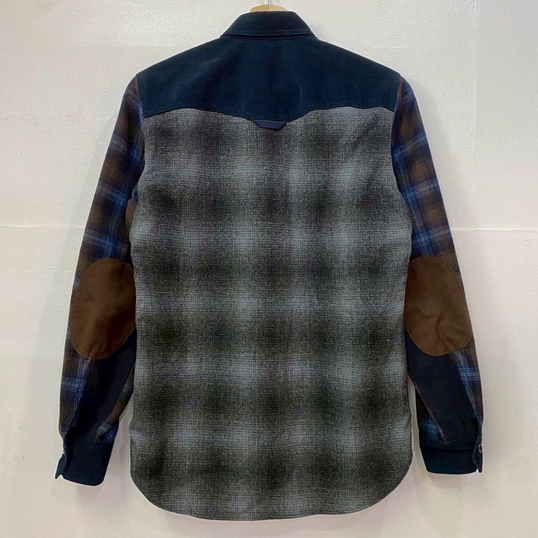 アイジュンヤワタナベマン × ペンドルトン ウールチェックシャツ サイズXS