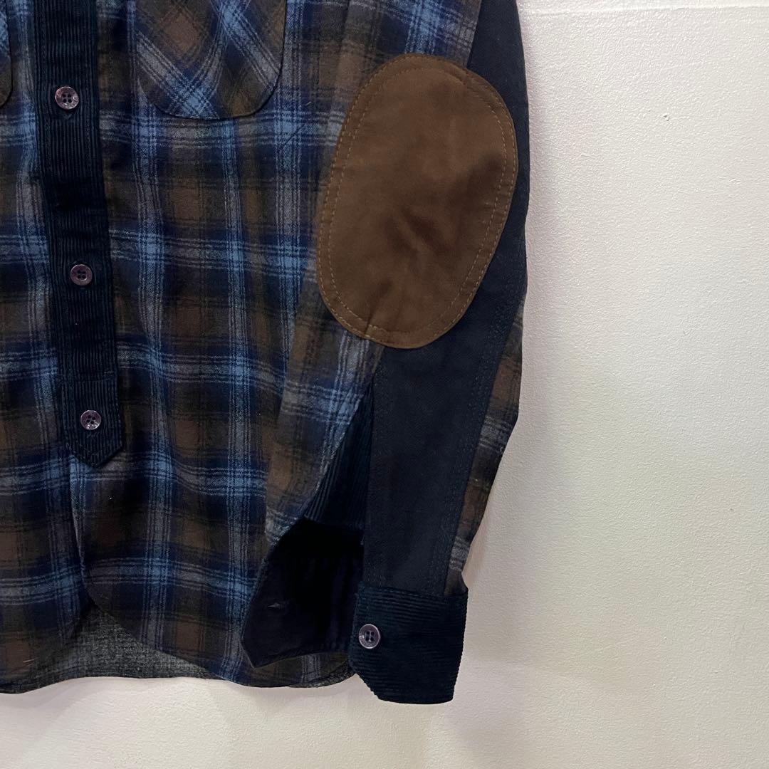 アイジュンヤワタナベマン × ペンドルトン ウールチェックシャツ サイズXS