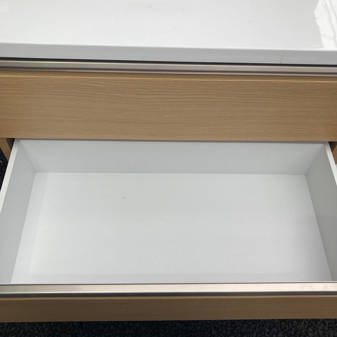 三幸ジャパン キッチンカウンター キッチンボード 幅120 ナチュラル