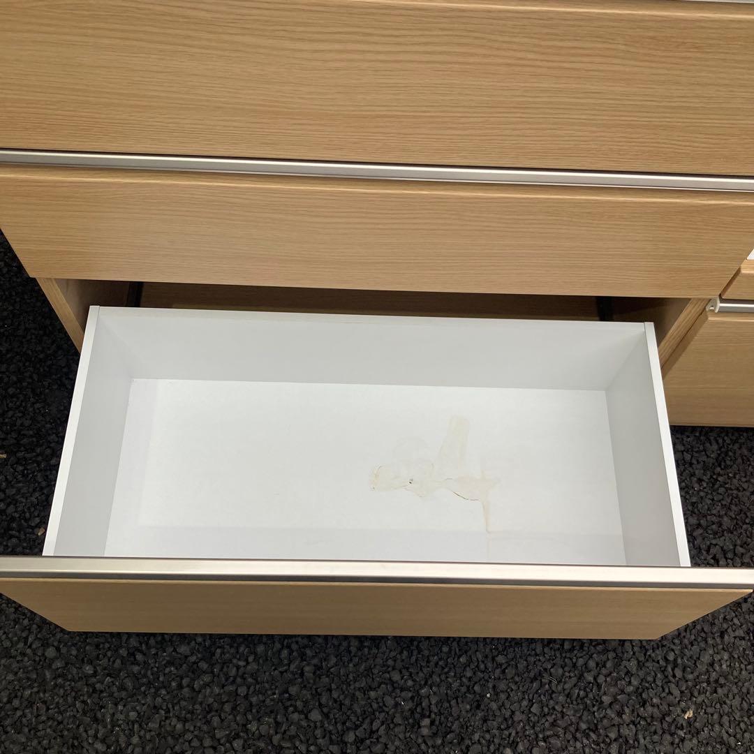 三幸ジャパン キッチンカウンター キッチンボード 幅120 ナチュラル