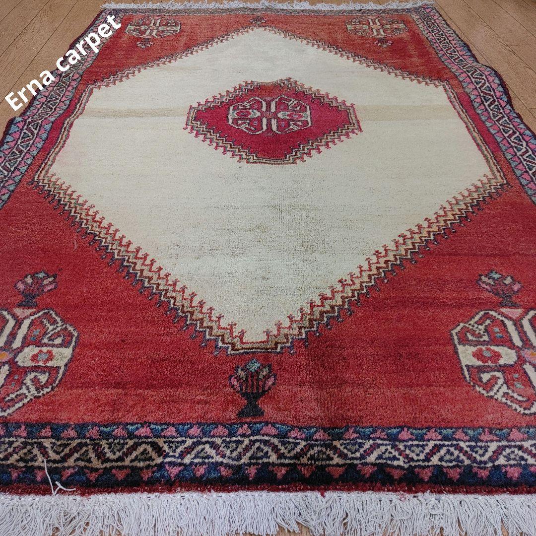 ペルシャ絨毯　クリーニング済　トルクメン 130x87 cm Turkaman