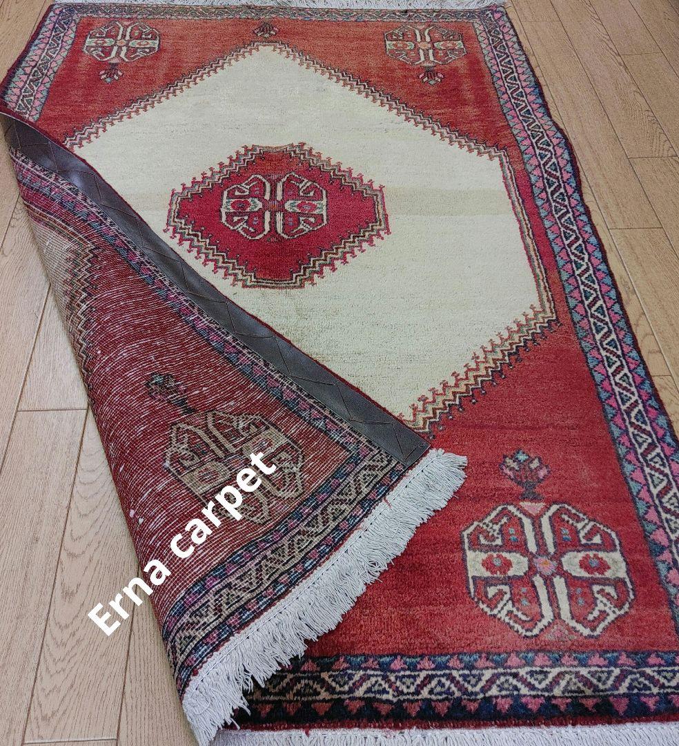 ペルシャ絨毯　クリーニング済　トルクメン 130x87 cm Turkaman