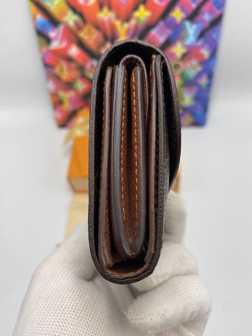 希少 ルイヴィトンモノグラムポルトフォイユ エレーヌ 三つ折り財布 コンパクト