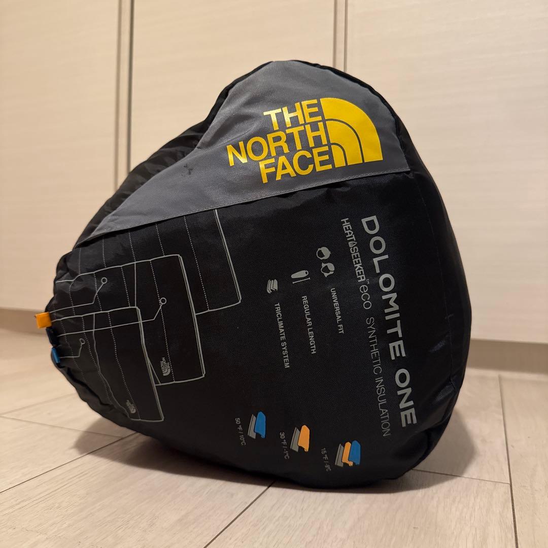 【美品】NORTH FACE Dolomite One 寝袋 レギュラーサイズ