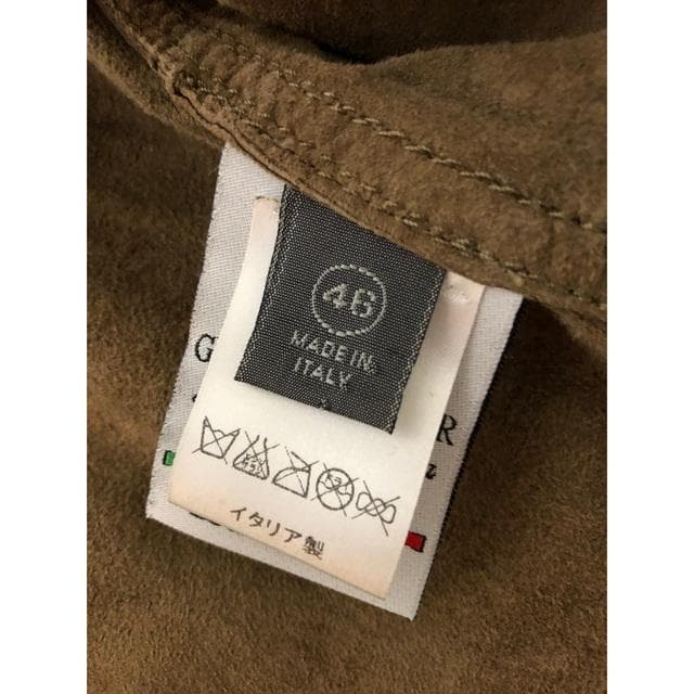 サルバトーレサントロ Salvatore Santoro高級ラムスキンブルゾン