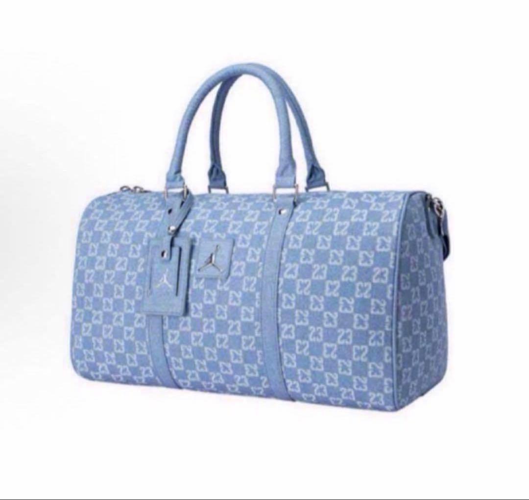 新品 ジョーダン ライトブルー ダッフルバッグII6429-432