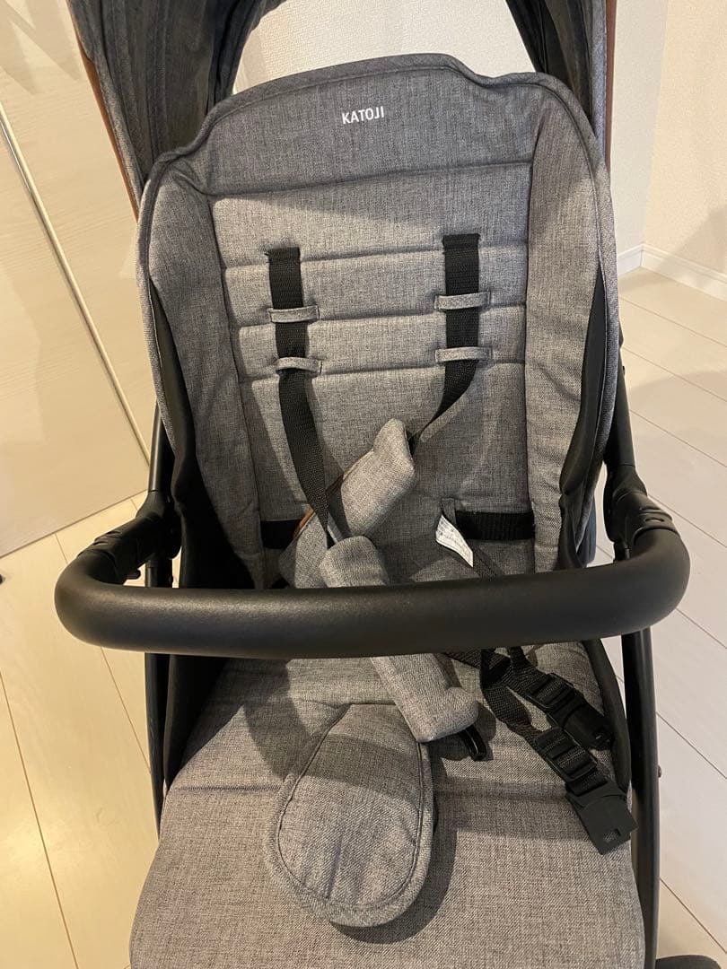 コロ⭐︎KATOJI ベビーカー グレー 二人乗り　2-Seater
