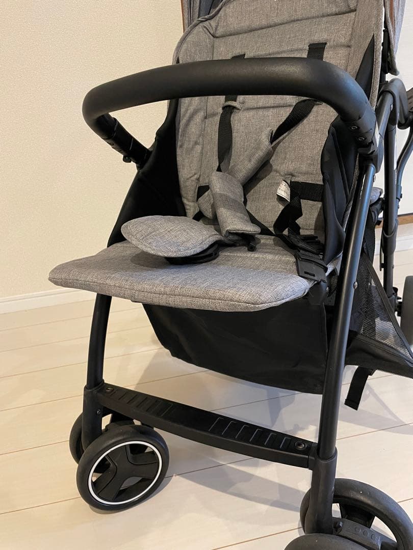コロ⭐︎KATOJI ベビーカー グレー 二人乗り　2-Seater