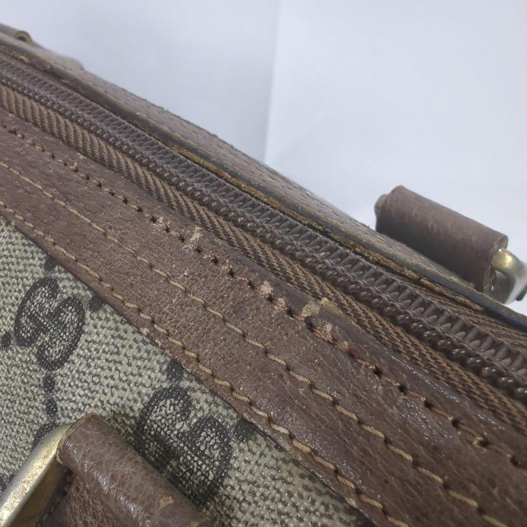 GUCCI グッチ GG柄 レザー ハンドバッグ ミニボストンバッグ