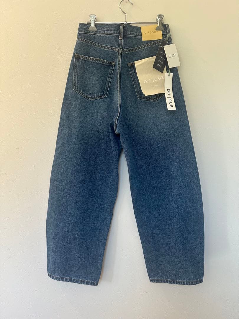 B.CSTOCK/DU JOUR バレルレッグデニム 新品タグ付き