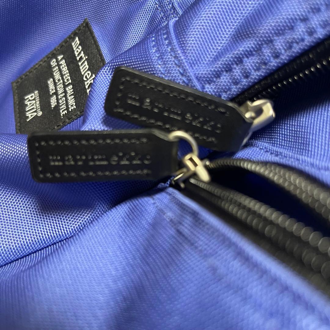 usamin様未使用 marimekko バック メトロ BRIGHT BLUE