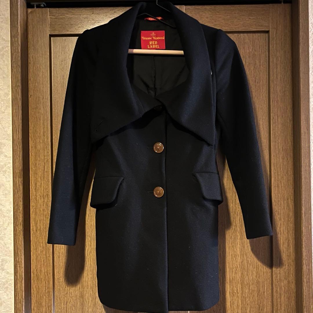 ヴィヴィアン　変形　襟　コート