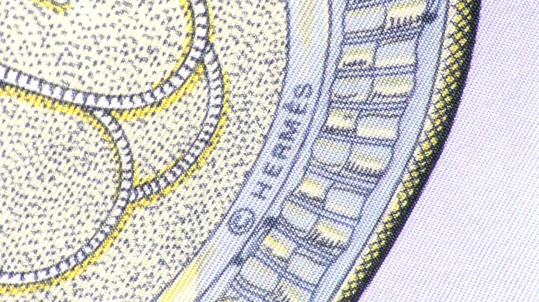 HERMES エルメス　大判スカーフ　カレ90　 D472