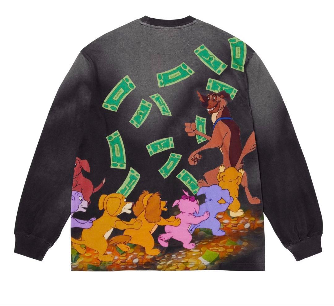 トップス supreme All Dogs Go To Heaven L/S Top