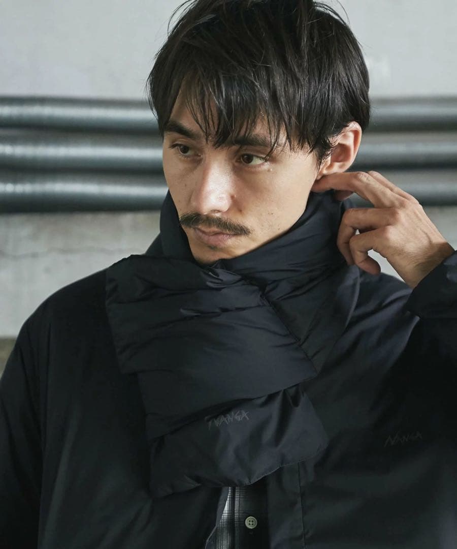 URBANRESEARCH別注NANGA DOWNMUFFLER　BK