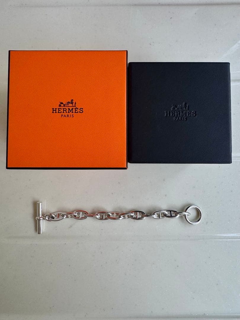HERMES エルメスシェーヌダンクル ブレスレットGM12 新品未使用