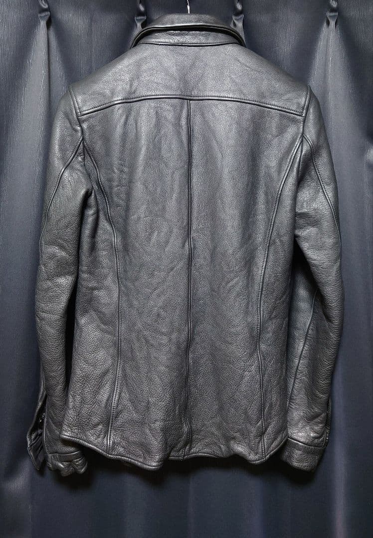 junhashimoto / ジュンハシモト レザーシャツ