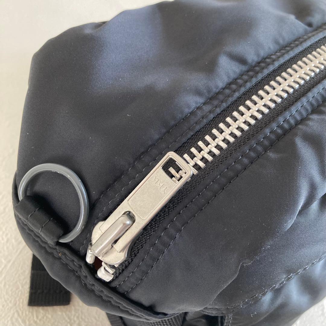 【美品】PORTER タンカー　ボディバッグ　ブラック　ウエストバッグ