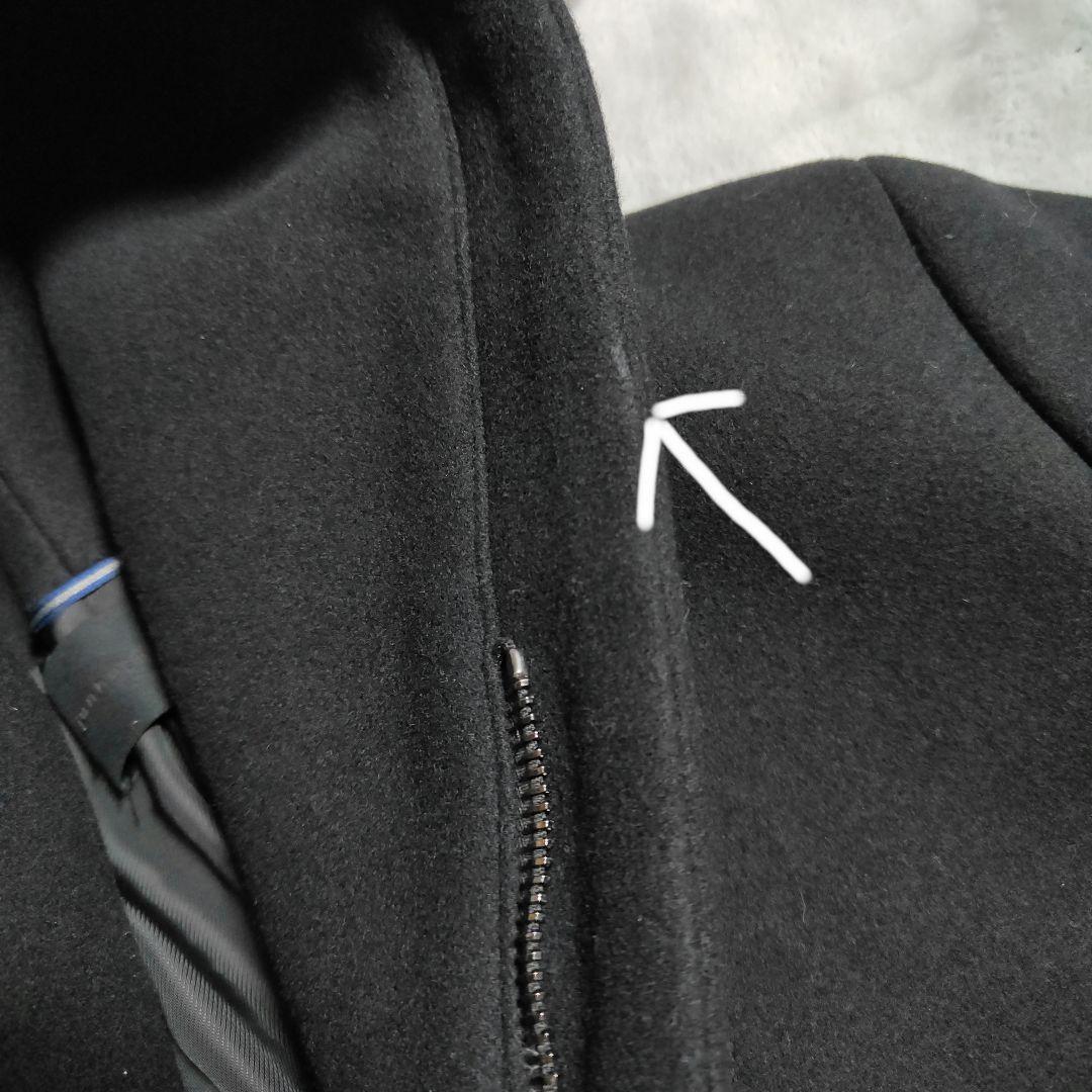 junhashimoto ジュンハシモト ラップコート 4　日本製 黒ウール