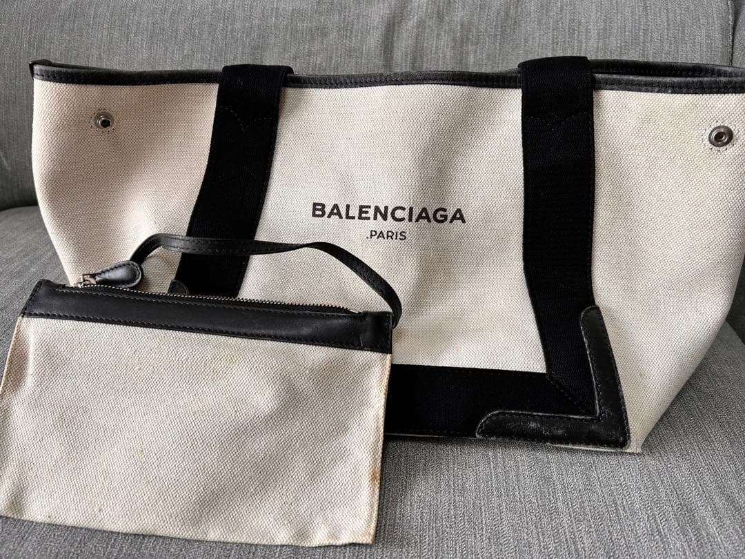 BALENCIAGA トートバッグ ベージュ/ブラック