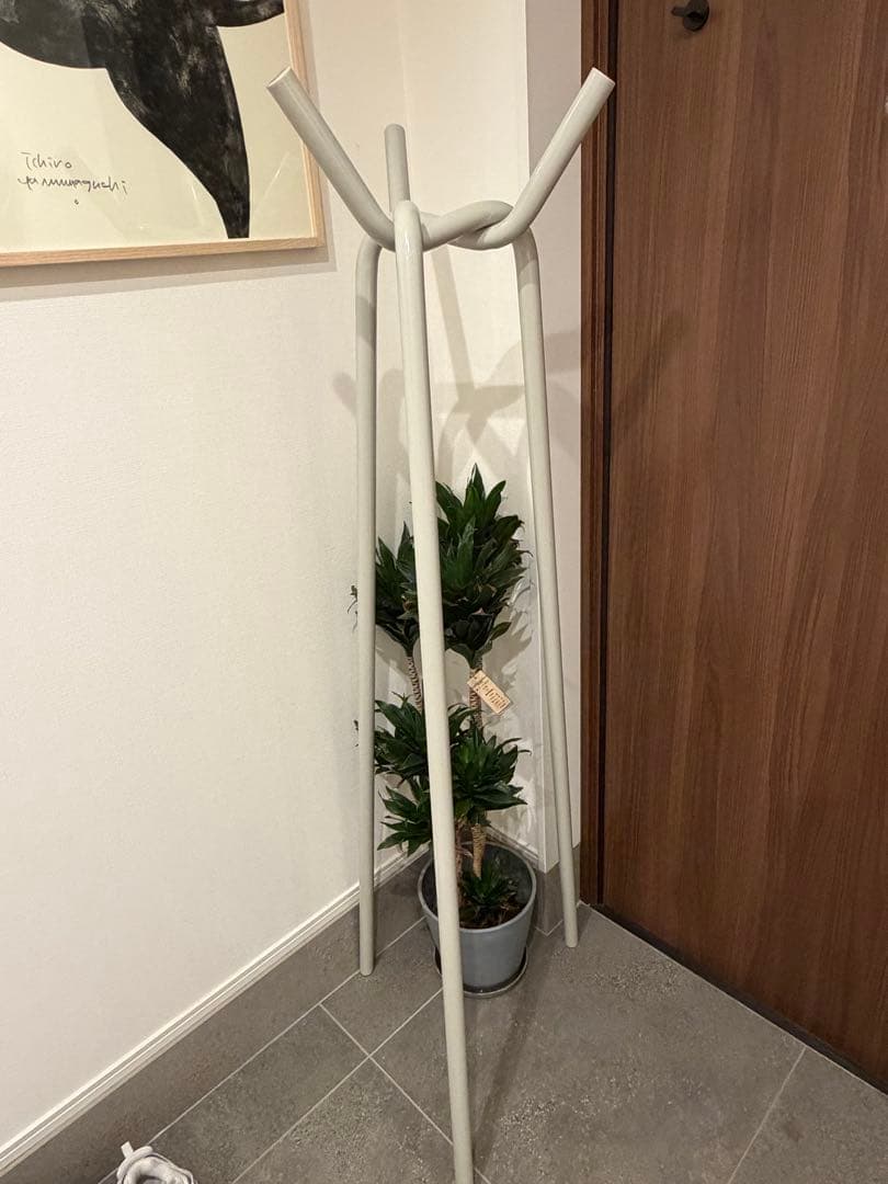 へい ニット ハンガーラック グレー