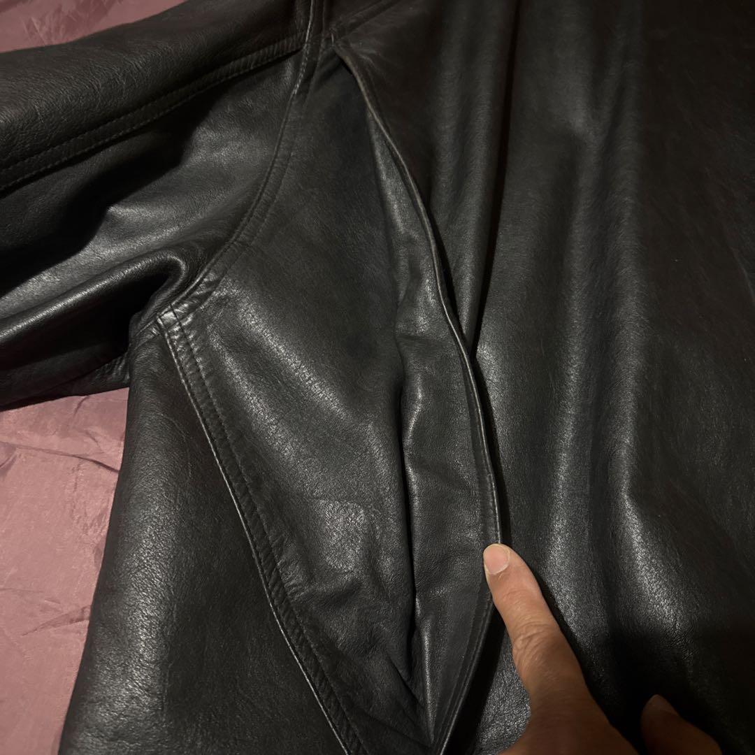 KENZO ブラック レザージャケット