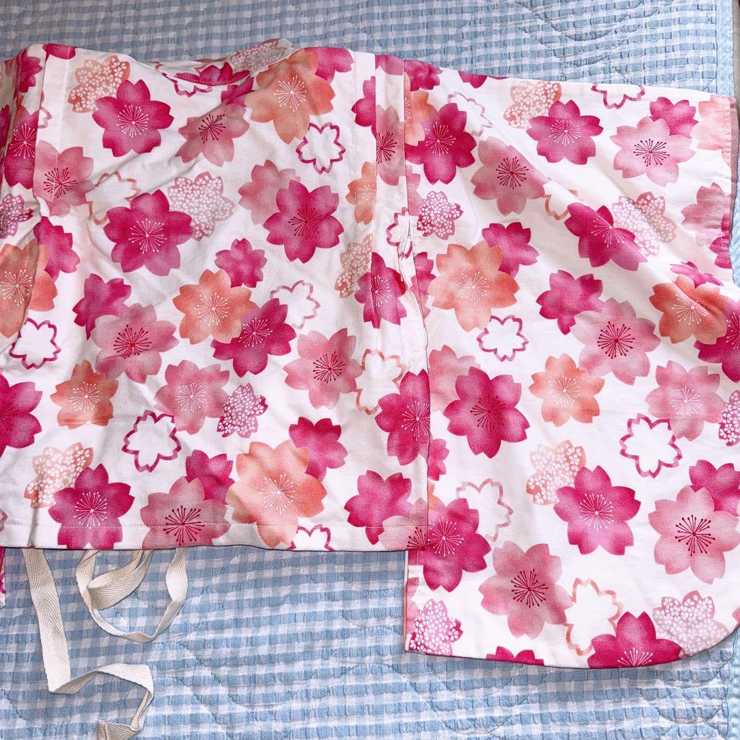 moco moco powan もこもこぽわん　七五三　着物　被布コート 3歳