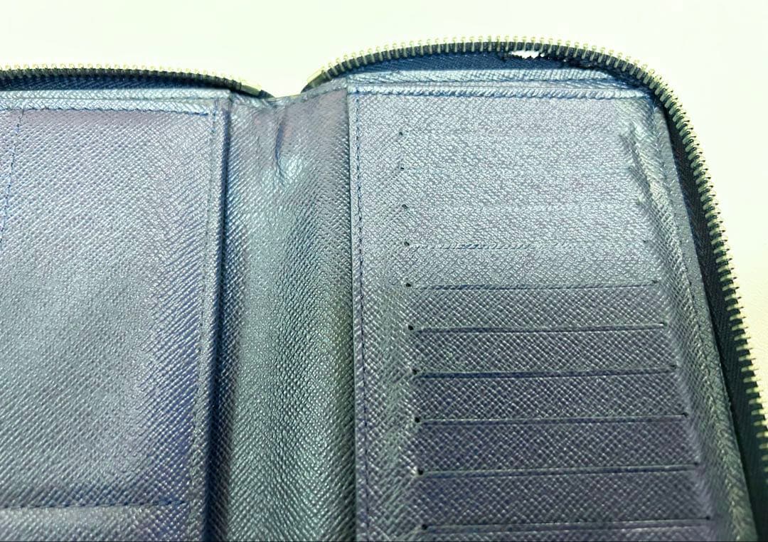 【LouisVuitton】正規品ジッピー・ウォレット　エピ　ブルーマリーヌ紺