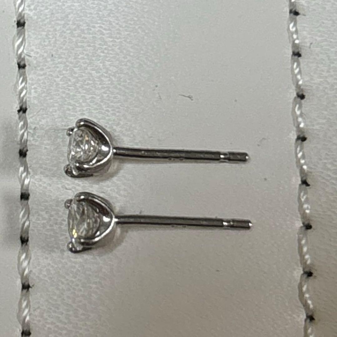 最終値下げ ヴァンドーム ダイヤモンド　0.36プラチナ キャトルピアス　大粒