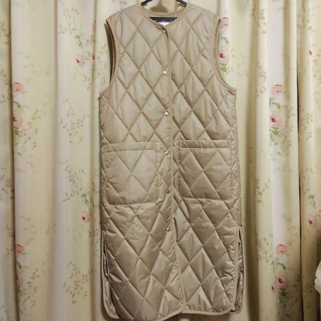 UNITED　ARROWS　キルティングロングベスト