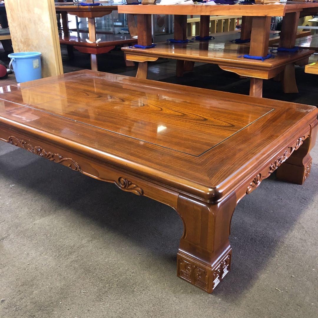 54. 合板製のローテーブル  訳あり  新品